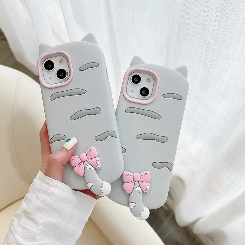 Cat Soft Silicone Phone Case
