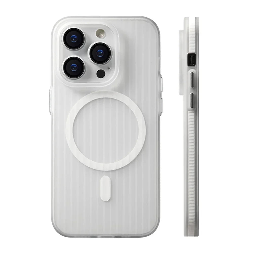 Corrugated Magnetic Matte Phone Case