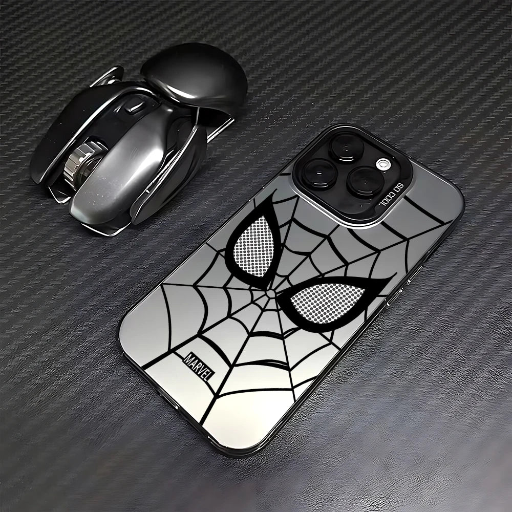 Spider-Net Black Red iPhone Case