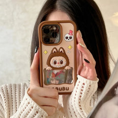 waii Cartoon Laububu Phone Case with Mirror
