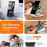 Magnetic Kickstand Case for Samsung Galaxy – Slim, Wireless Charging Compatible