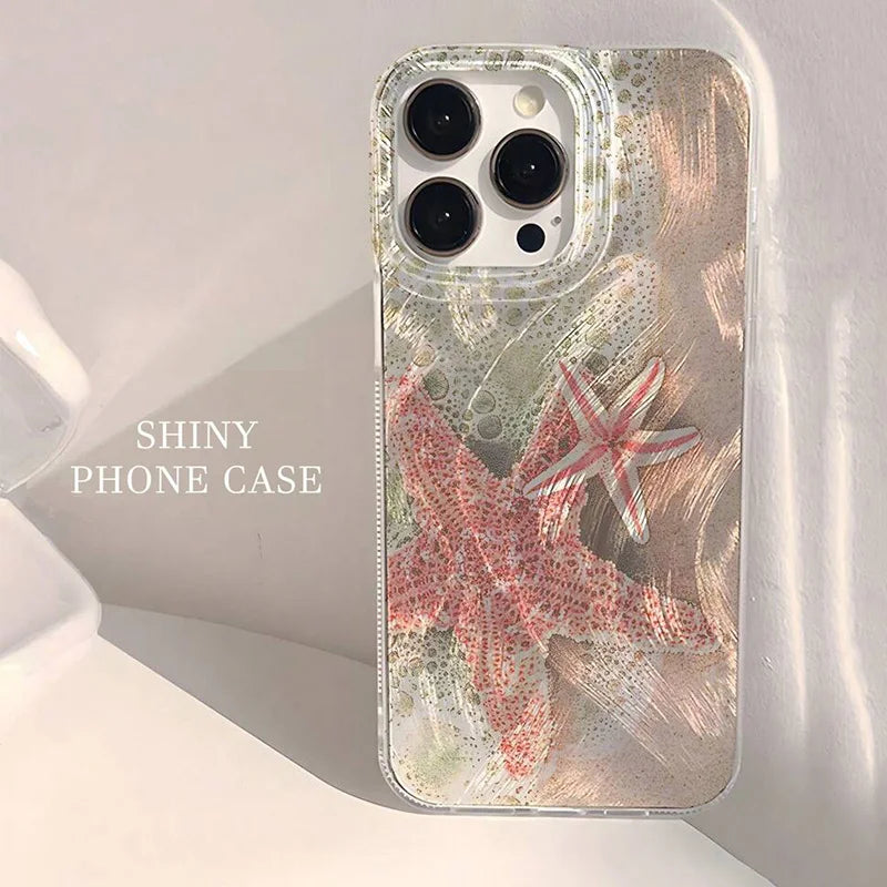 Turtle Seaside Pattern Phone Case for iPhone