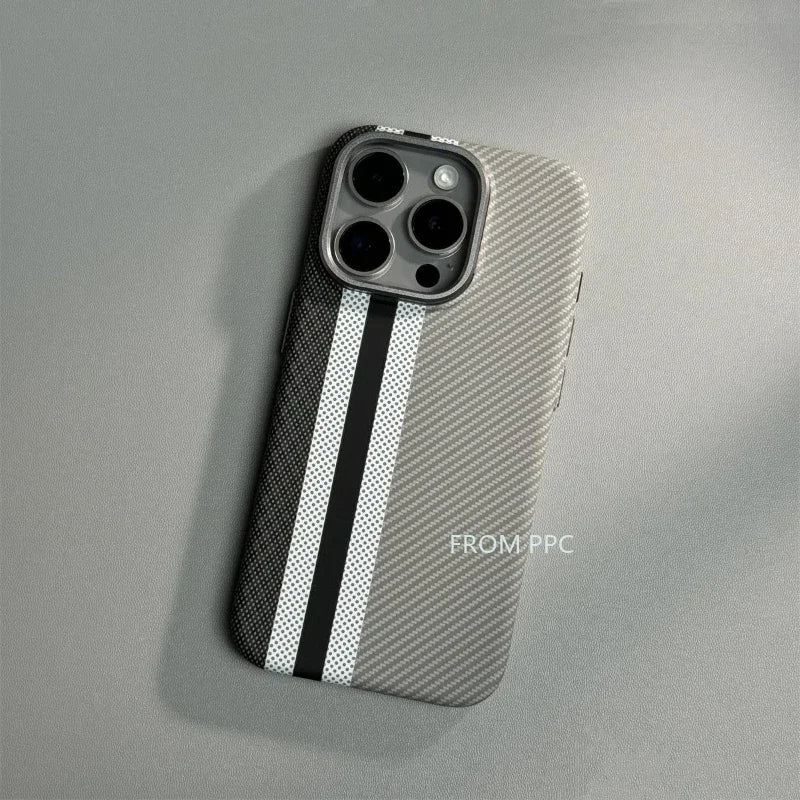 Carbon Fiber MagSafe Phone Case for iPhone