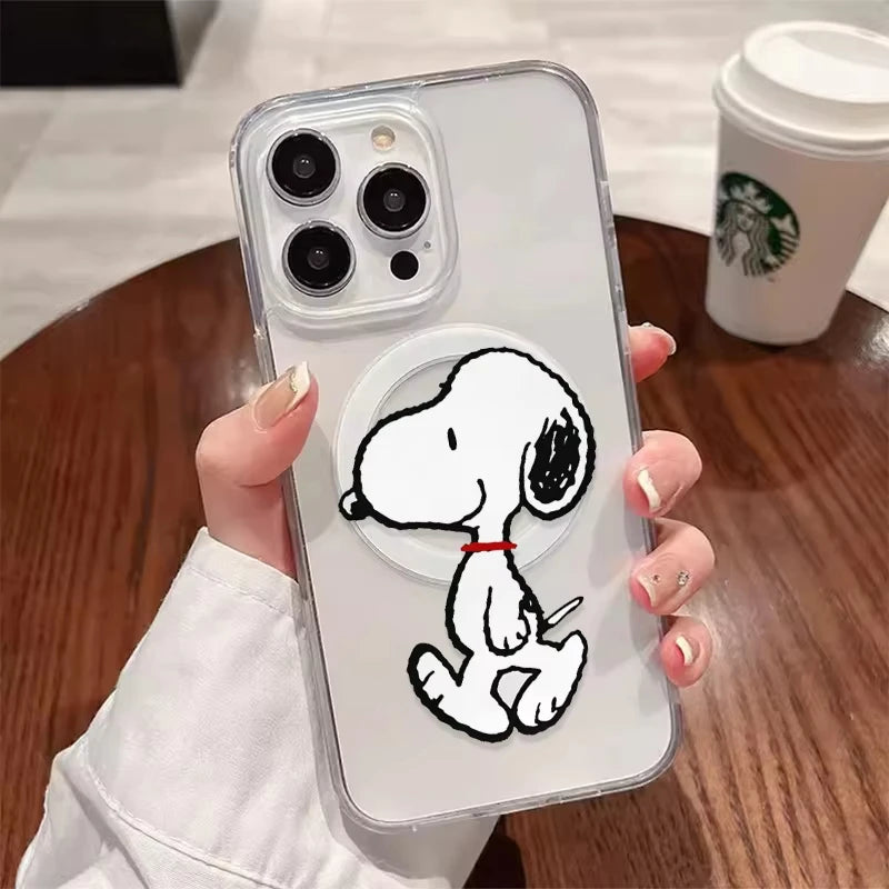 Snoopy Magnetic Samsung Phone Case
