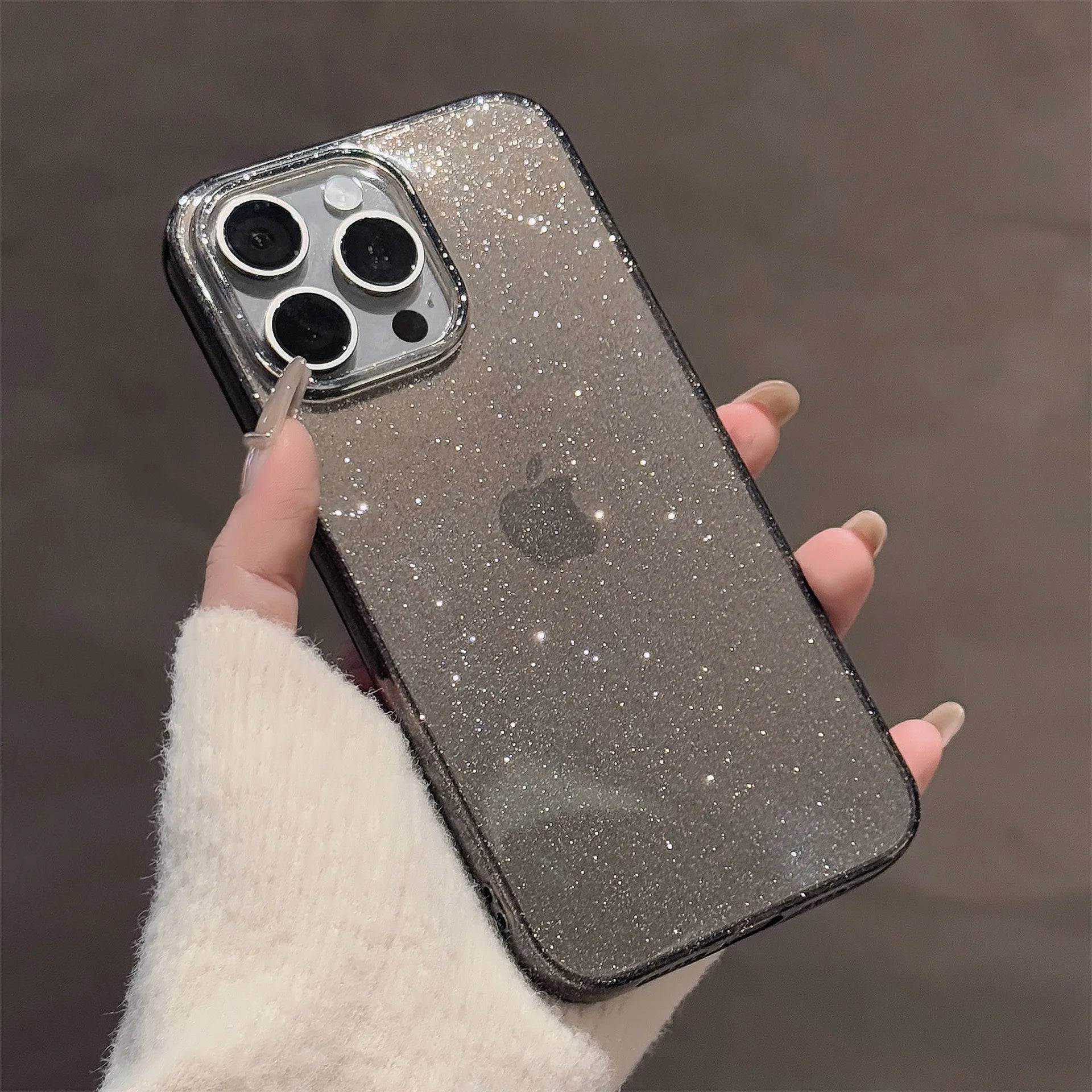 Glitter Clear Phone Case