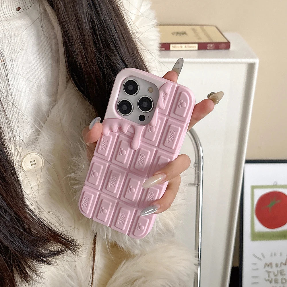 3D Chocolate Mickey Phone Case