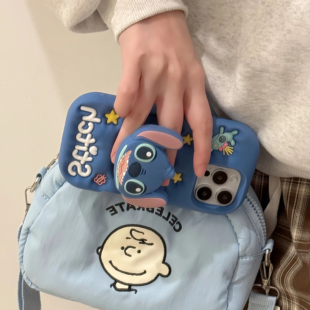 3D Stitch Grip Silicone Phone Case