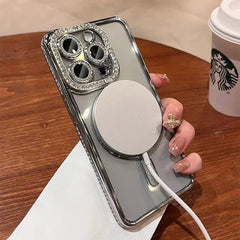 Glitter Magnetic Case for iPhone