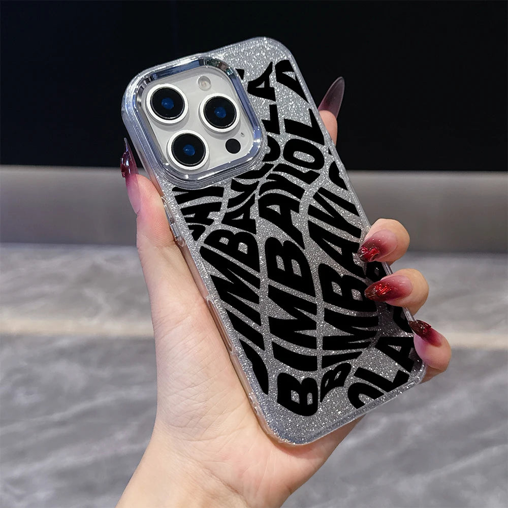 Spanish Letters Transparent Phone Case