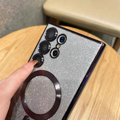 Glitter Magnetic MagSafe Case for Samsung Galaxy