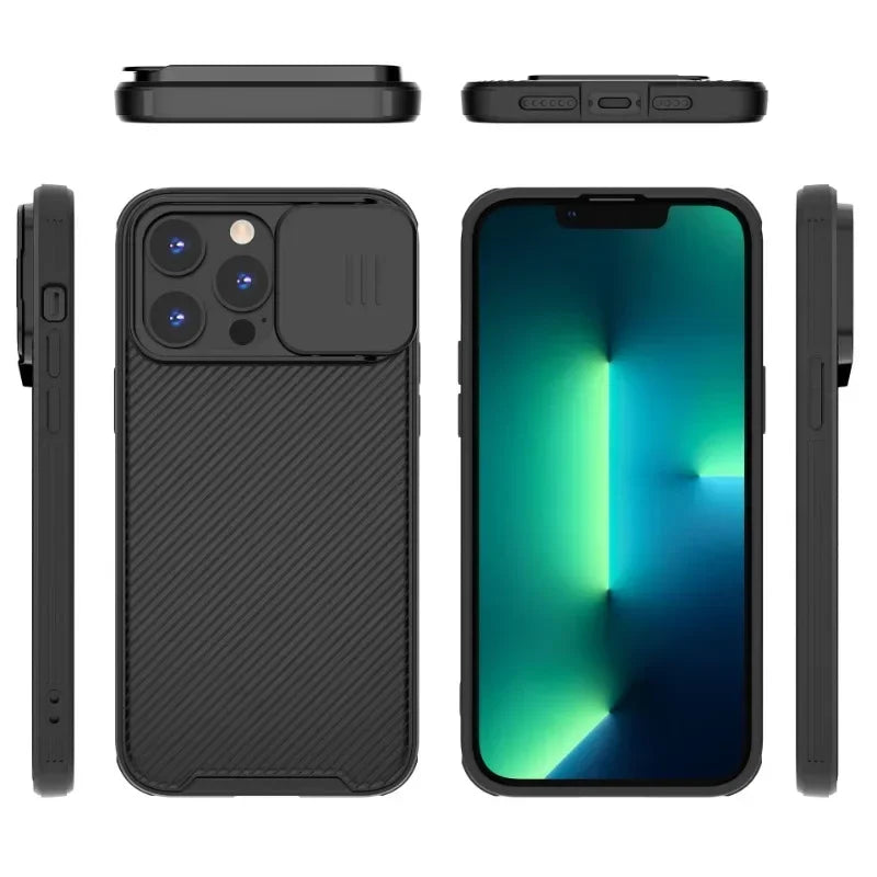 iPhone Camera Cover Case – Slide Lens Protection & MagSafe