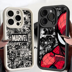 Marvel Spiderman Logo Soft iPhone Case