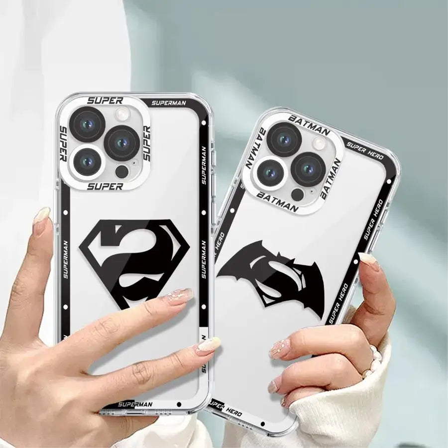 Superhero Cartoon Silicone Phone Case