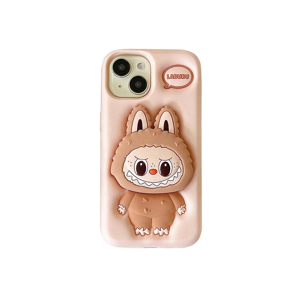 3D Labubu Cartoon Case for iPhone