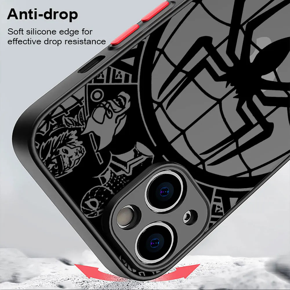 Spider-Man Graphic Clear iPhone Case