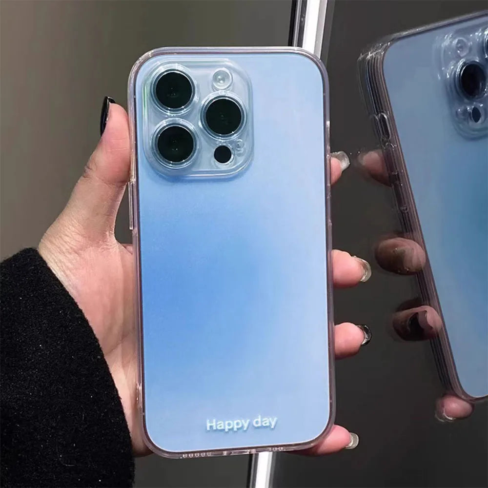 Gradient Silicone Case for iPhone