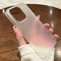Ultra Thin Matte Clear Case for iPhone