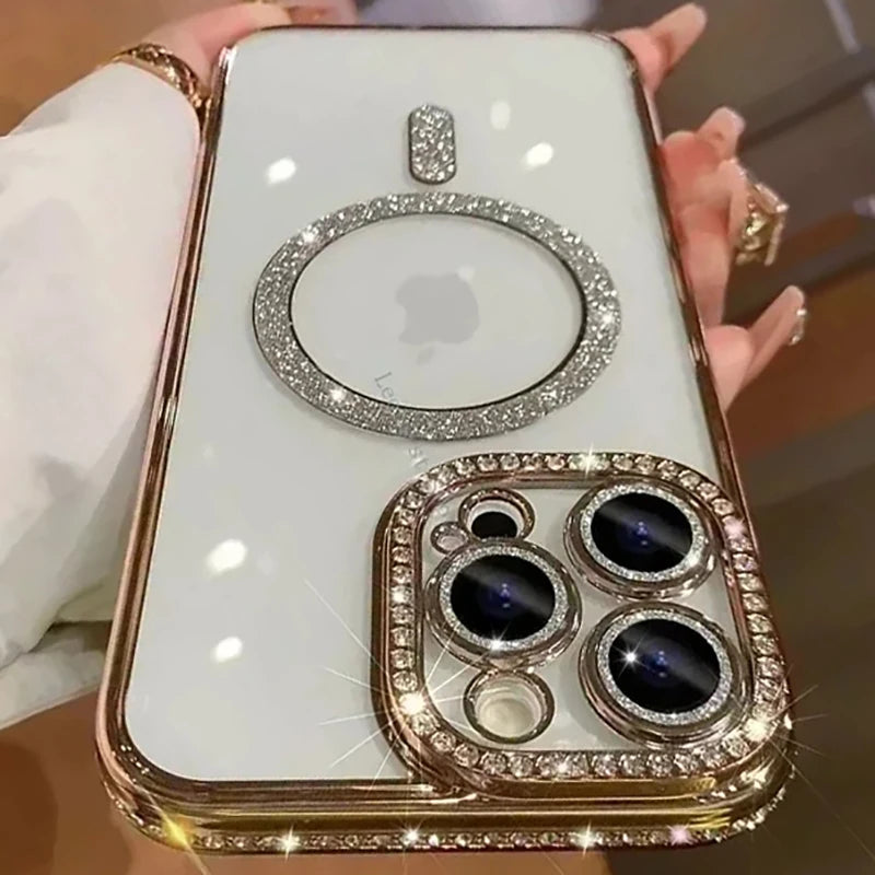 Glitter Magnetic Case for iPhone