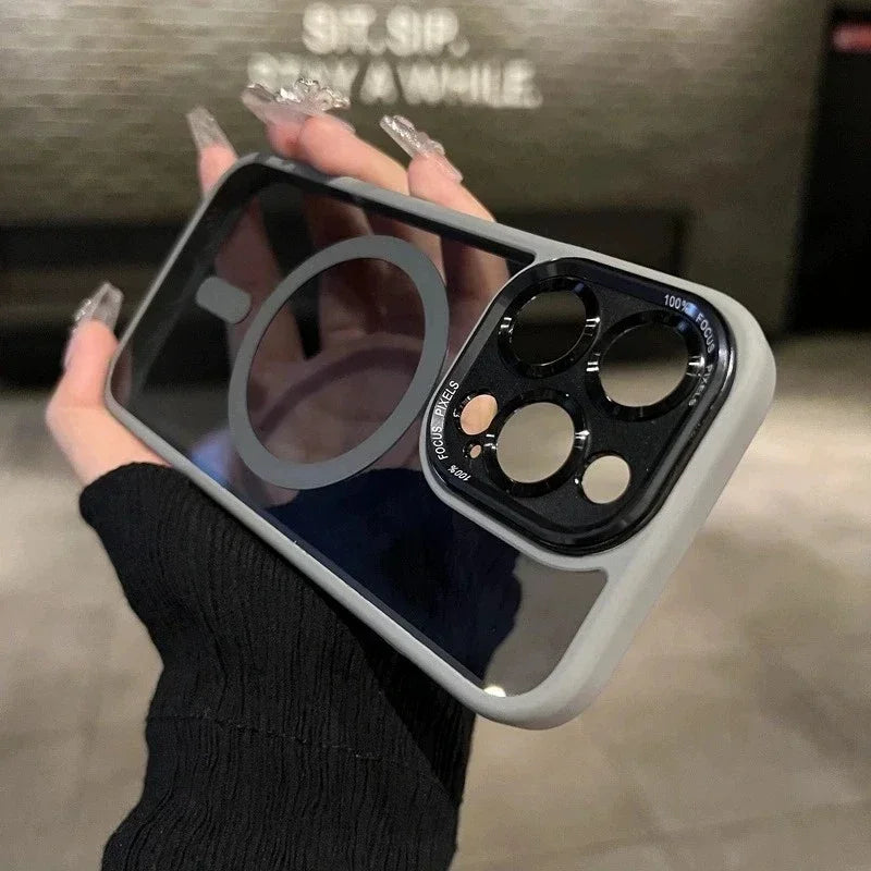 Clear Magnetic Case for iPhone