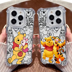Winnie the Pooh & Piglet Clear Phone Case