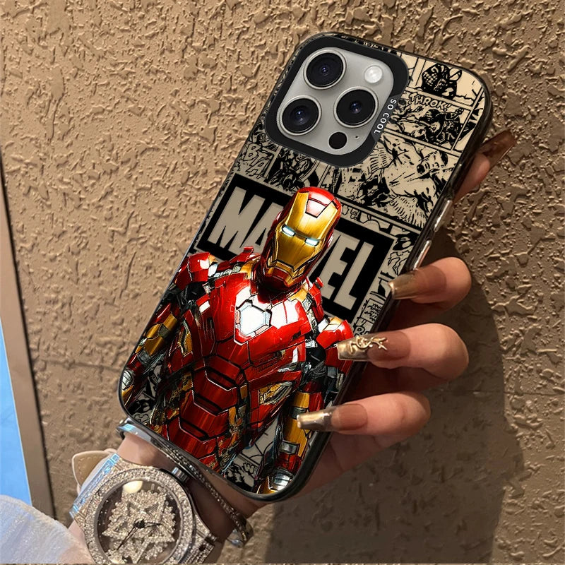 Marvel Hero Frosted iPhone Case