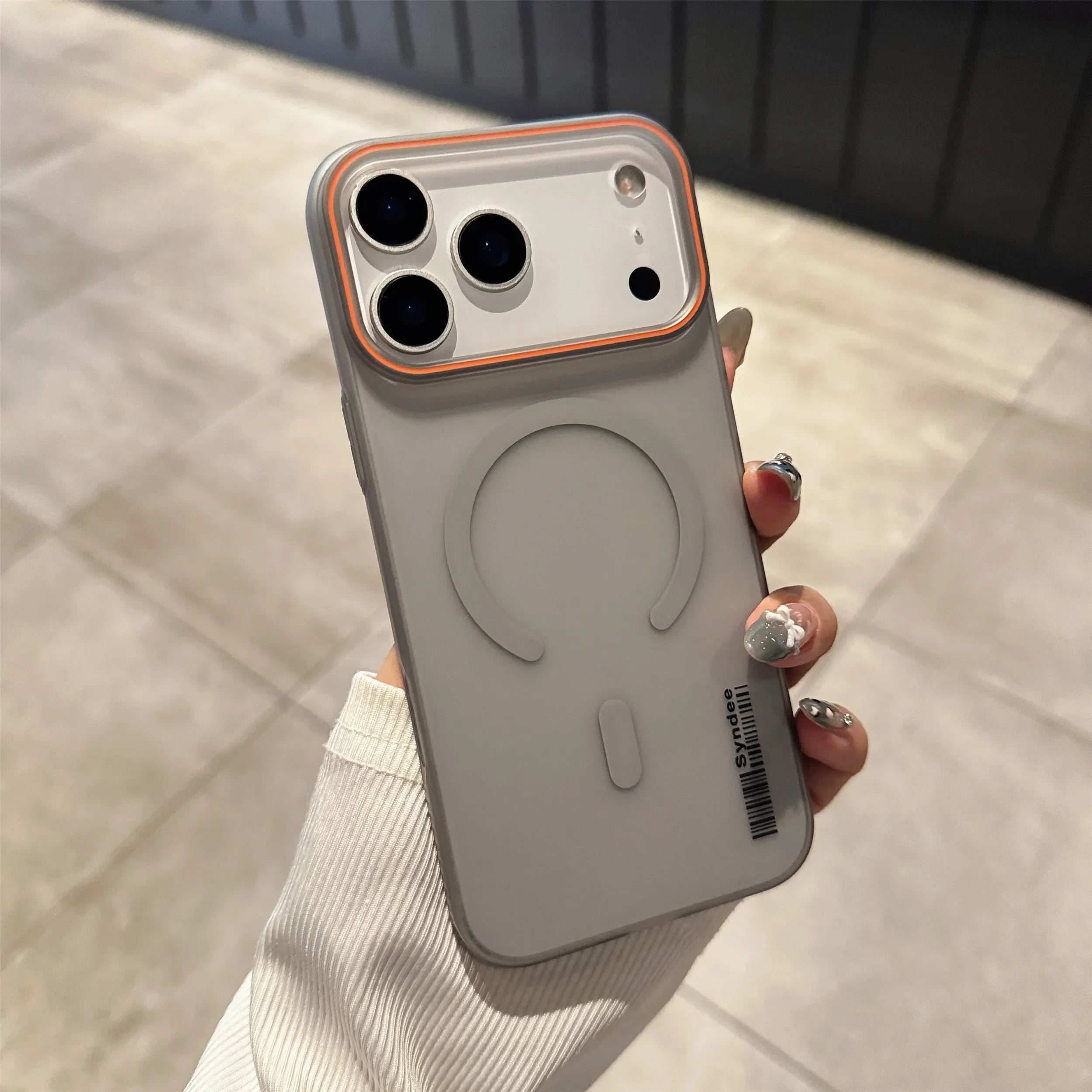 Matte Clear Magnetic Phone Case