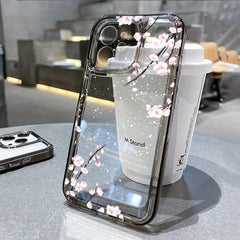 Transparent Flower Phone Case for iPhone