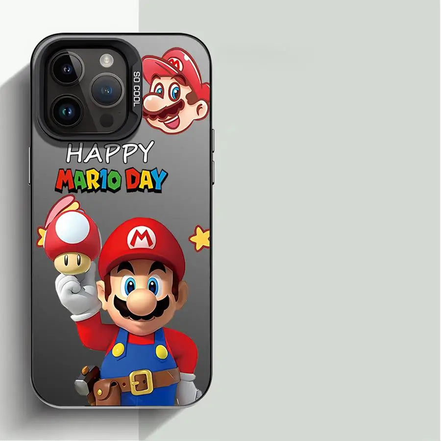 Supers M-Marios Cartoon Phone Case for iPhone