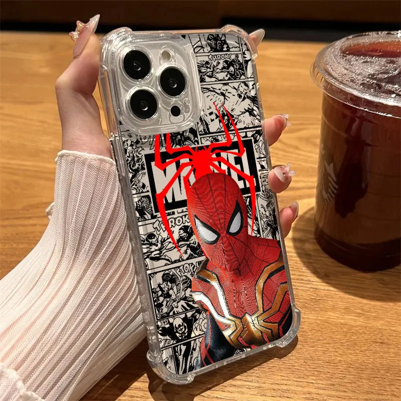 Spider-Man Clear iPhone Case