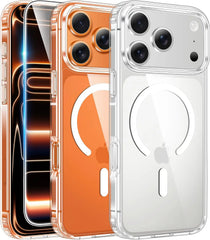 Clear MagSafe iPhone Case – Strong Magnetic & Shockproof Protection