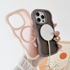 Matte Wave Magnetic Case for iPhone