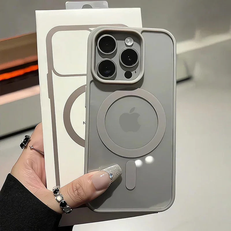Magnetic Clear Magsafe Case for iPhone