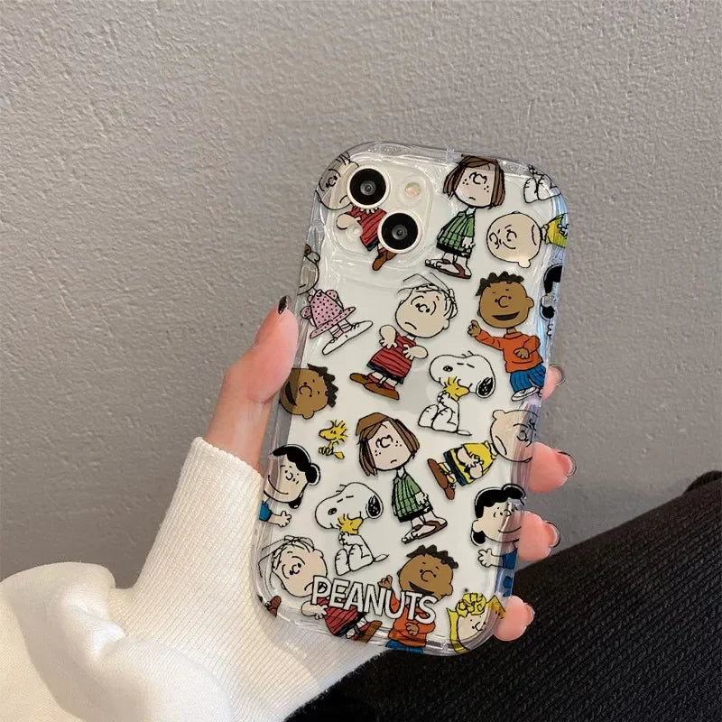 Snoopy Cartoon Phone Case for iPhone