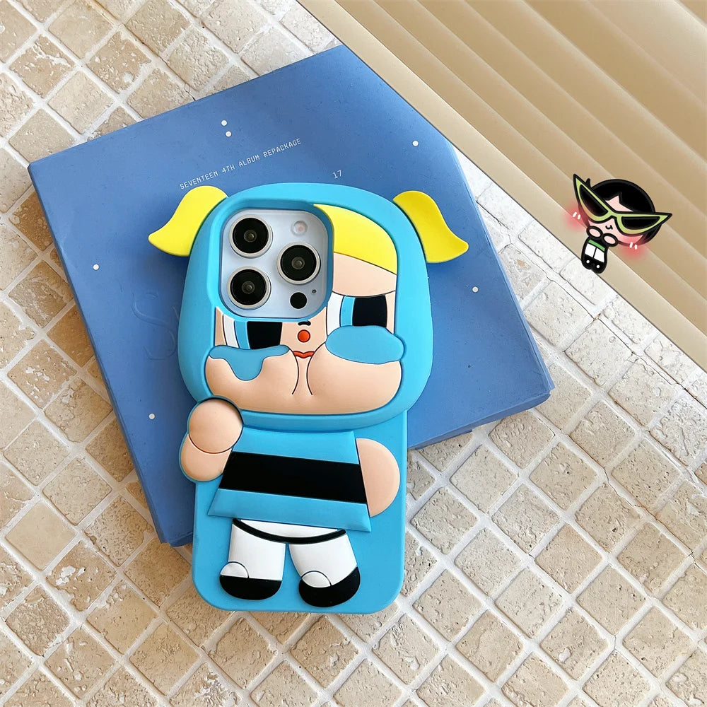 Cartoon Powerpuff Girls Phone Case