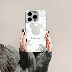 Mickey & Minnie Shadow iPhone Case