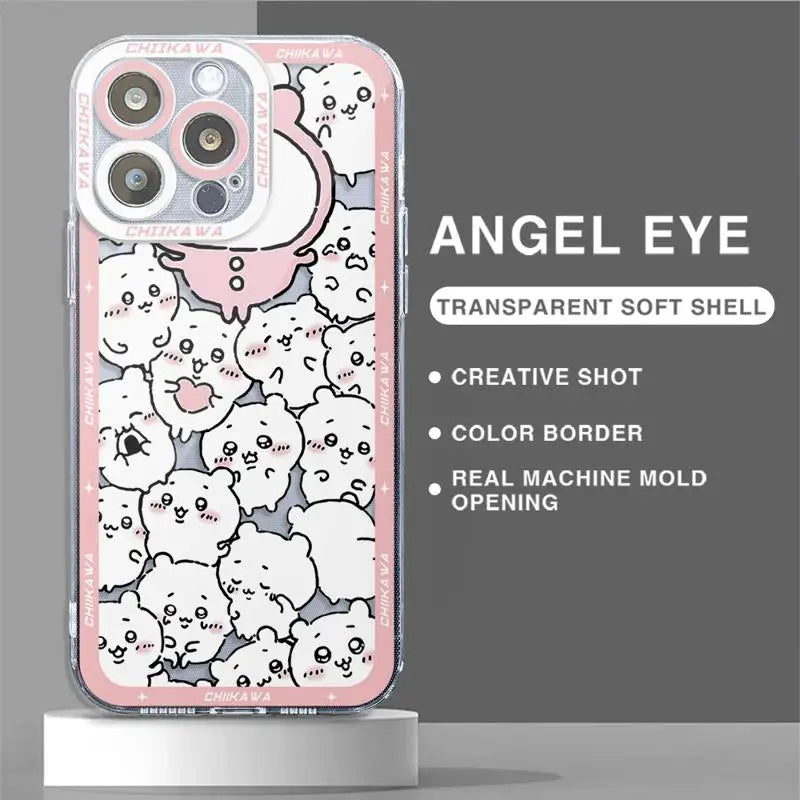 Chiikawa Clear iPhone Case
