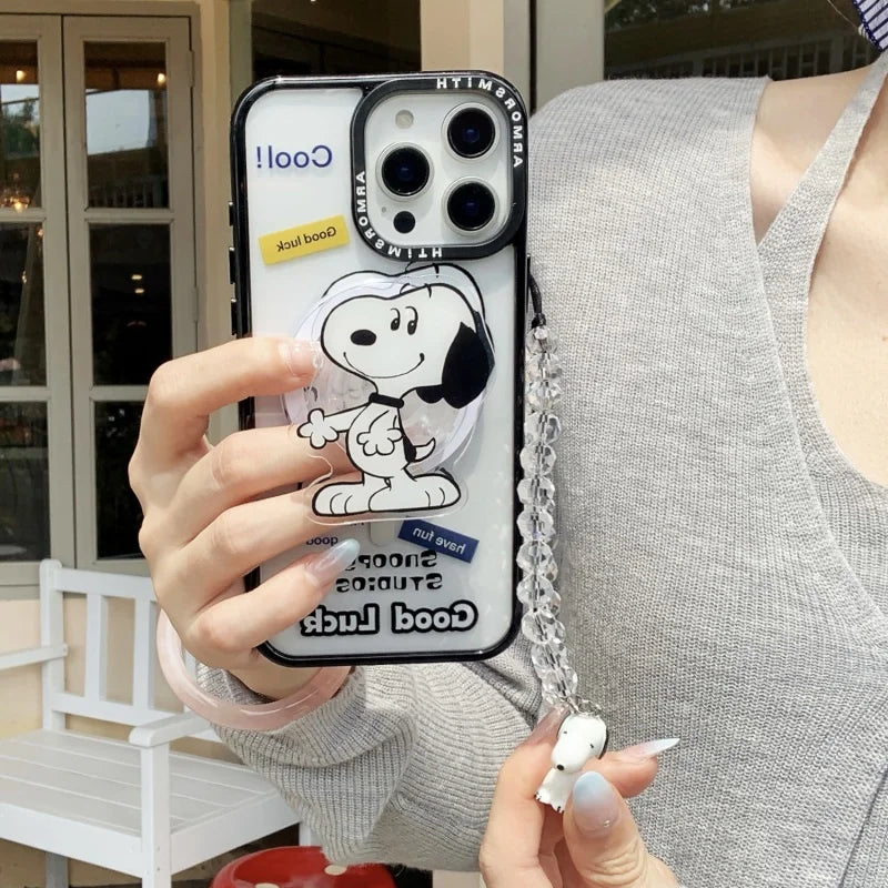 Snoopy Family Magnetic Phone Case for iPhone