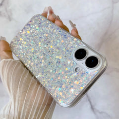 Starry Glitter Bling Silicone Case for iPhone