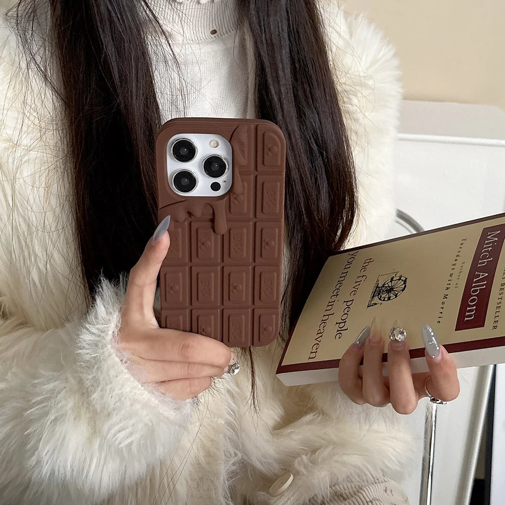 3D Chocolate Mickey Phone Case