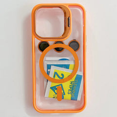 Magnetic Shockproof Case with Stand for iPhone