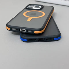 Magnetic Matte Armor Case for iPhone