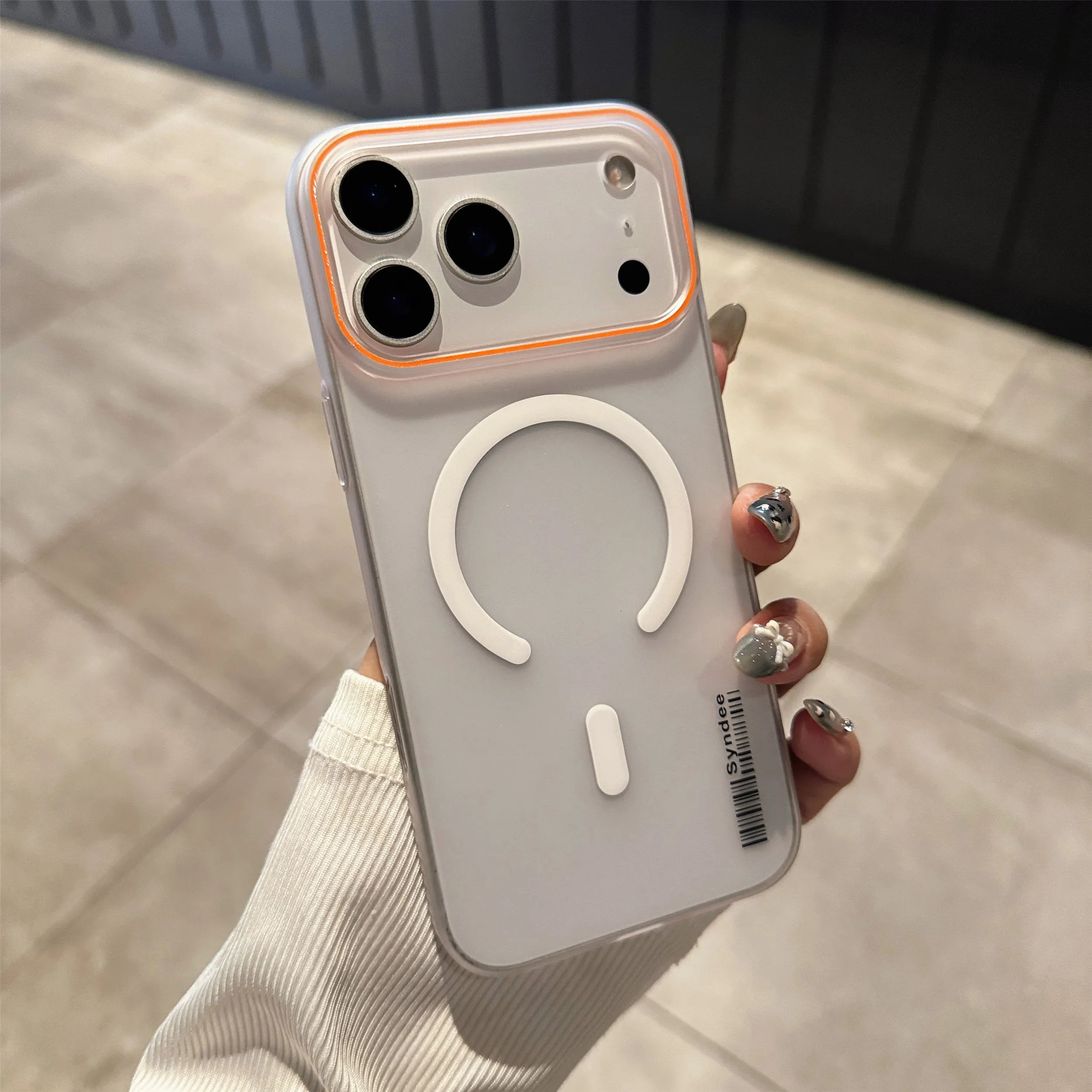 Matte Clear Magnetic Phone Case