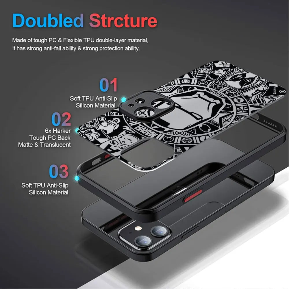 Spider-Man Graphic Clear iPhone Case