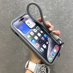 Magnetic Acrylic Case with Strap for iPhone