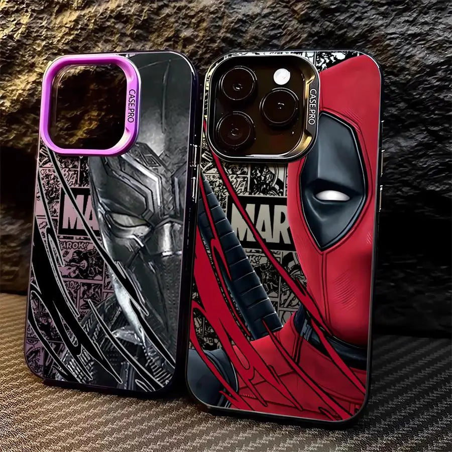 Spider-Man Half Face Soft iPhone Case