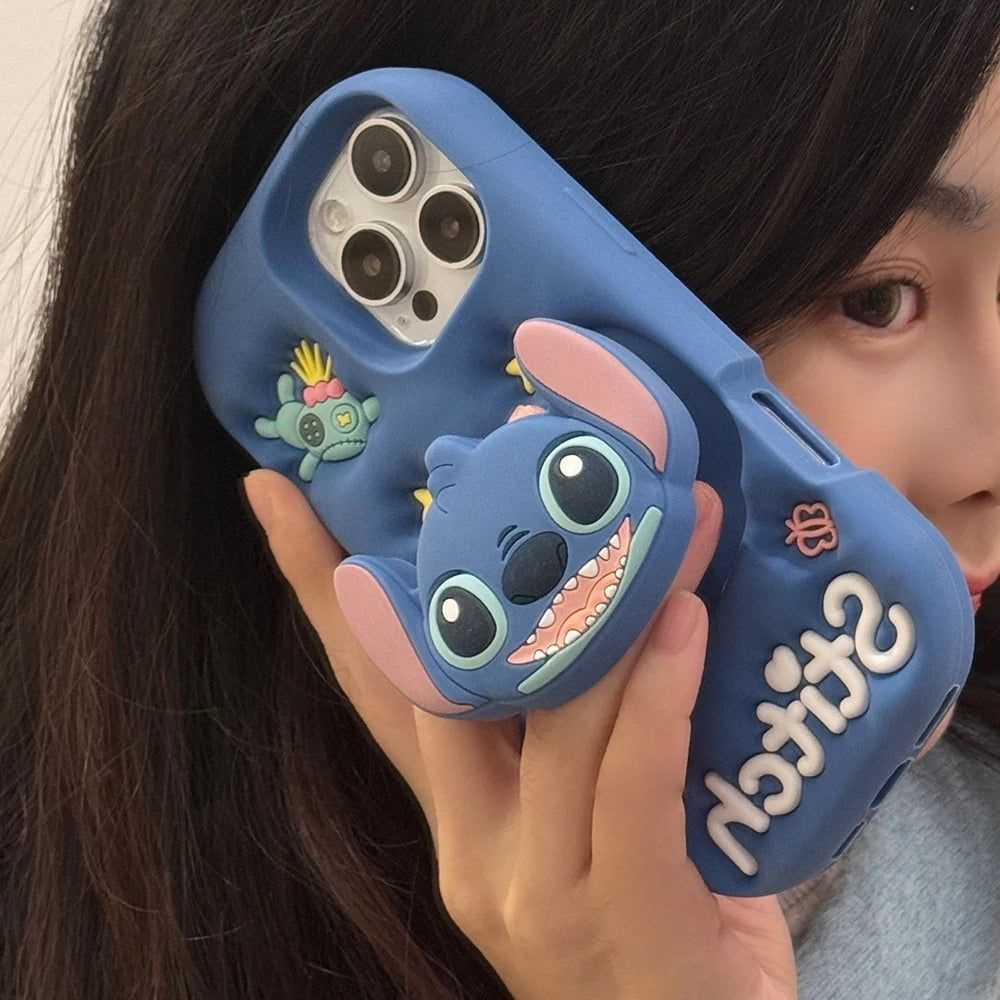 3D Stitch Grip Silicone Phone Case