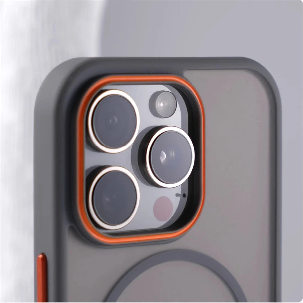 Matte Translucent Magnetic Phone Case