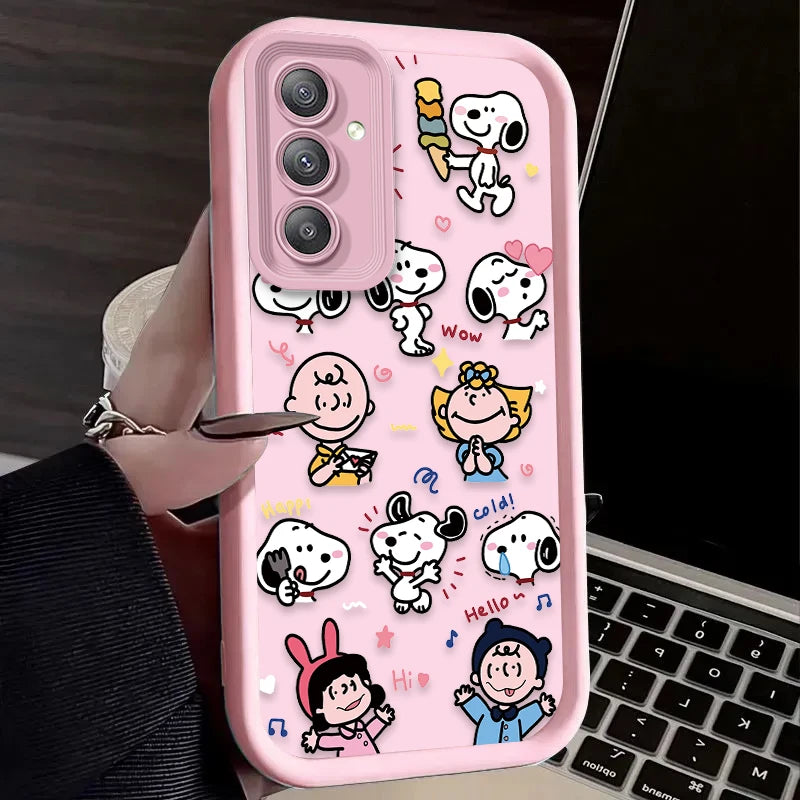 Snoopy Flower Samsung Case