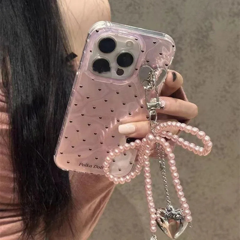 Pink Bow Laser Phone Case