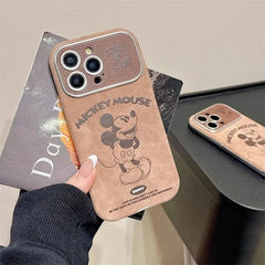 Mickey Leather Style Phone Case